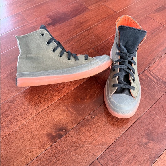 Converse Chuck Taylor All Star CX Hi stretch canvas sneakers in cargo khaki - Picture 4 of 11